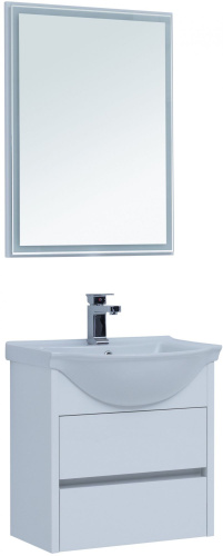 Мебель для ванной Aquanet Сидней 60 белая фото 9