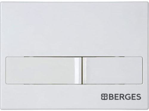Комплект Berges Wasserhaus Novum 042416 кнопка белая фото 5