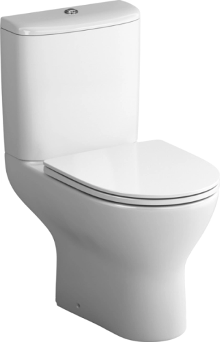 Унитаз-компакт Damixa Palace Grand 468600SC безободковый, с сиденьем микролифт