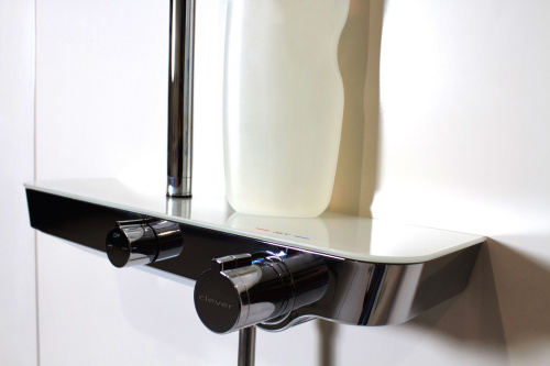 40 400 руб. Термостат Clever Nine Elegance 60154 с душевым гарнитуром фото 2 Термостат Clever Nine Elegance 60154 с душевым гарнитуром фото 2