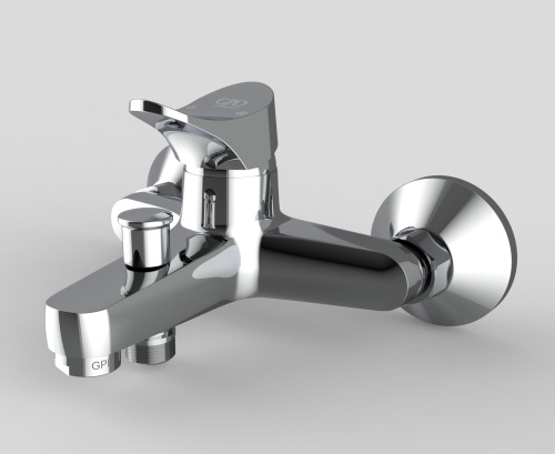 6 860 руб. Смеситель GPD Florus MBB170 для ванны с душем фото 3 Смеситель GPD Florus MBB170 для ванны с душем фото 3