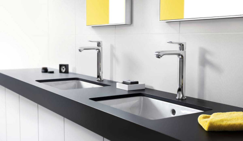 Смеситель Hansgrohe Metris 31185000 для раковины фото 3