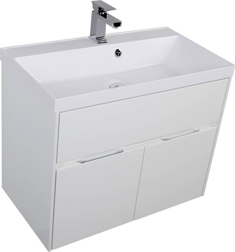 Мебель для ванной Aquanet Латина 80 белая фото 9