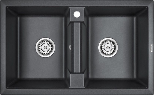 18 150 руб. Мойка кухонная Paulmark PM238150-BL черная Мойка кухонная Paulmark PM238150-BL черная