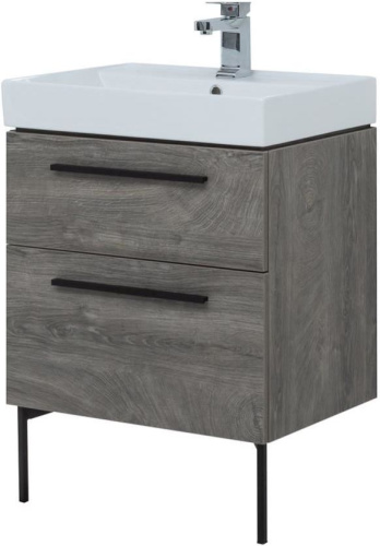 Мебель для ванной Aquanet Nova 60 2 ящика, дуб рошелье фото 14 Мебель для ванной Aquanet Nova 60 2 ящика, дуб рошелье фото 14