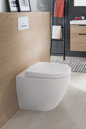 Унитаз приставной Villeroy & Boch Subway 2.0 alpin CeramicPlus фото 4