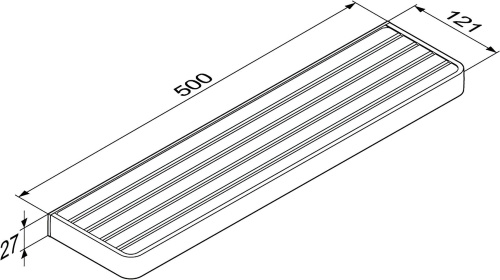 Полка Damixa Jupiter DA7737600 фото 4