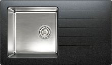 Мойка кухонная Tolero Twist TTS-860 № 911 черная
