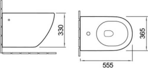 Биде подвесное SantiLine SL-5058 фото 2