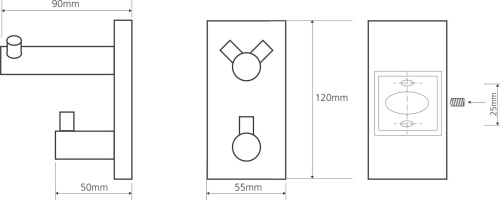 Крючок Bemeta Beta 132405222 фото 2 Крючок Bemeta Beta 132405222 фото 2