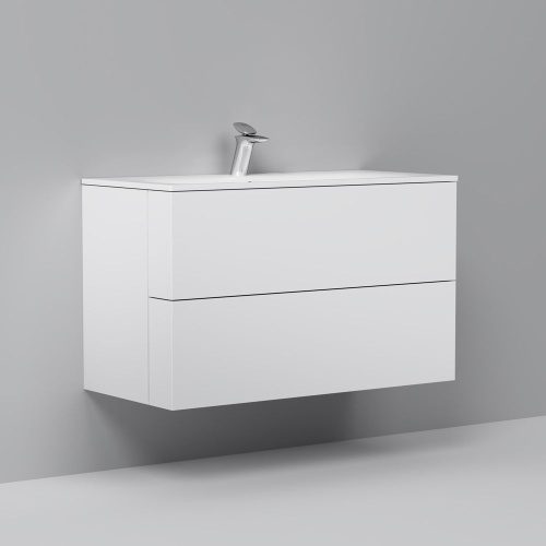 Мебель для ванной AM.PM Spirit V2.0 100 белый глянец фото 3