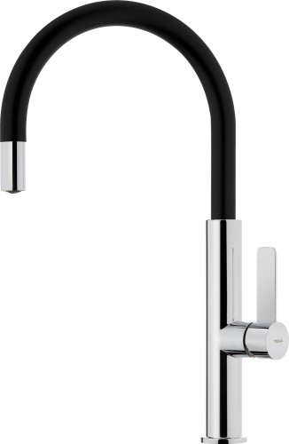 Смеситель TEKA Kitchen FOT 995 BLACK для кухонной мойки