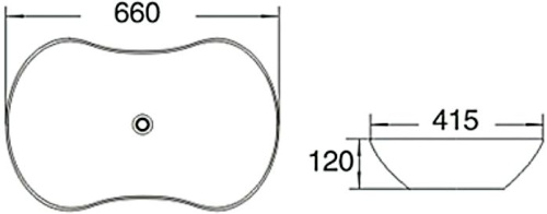 Раковина SantiLine SL-1030 фото 2