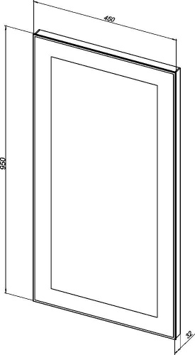 Мебель для ванной Aquanet Нота 40 L, Moduо фото 4