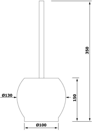 Ершик Sapho Simple Line GA1311 фото 2