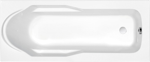 Акриловая ванна Cersanit Santana 170x70 ультра белый фото 7