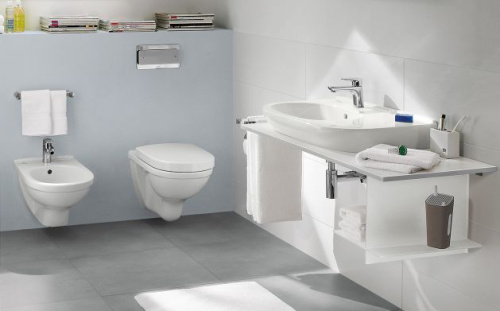 Биде подвесное Villeroy & Boch O.Novo 5460 0001 alpin фото 3