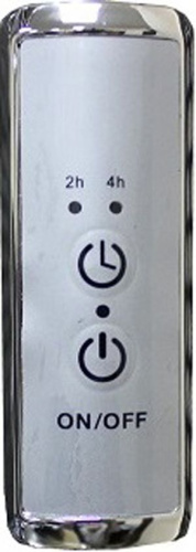 Полотенцесушитель электрический Тругор Пэк 6 80х40 с выключателем фото 2