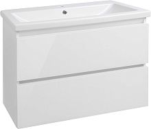 Мебель для ванной Style Line Даймонд 80 Люкс Plus подвесная, белая