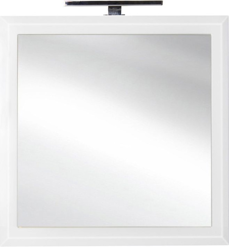 Зеркало Style Line Лотос 80 Люкс, белое фото 3