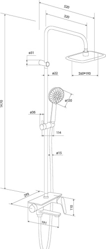 29 990 руб. Душевая стойка Damixa Origin Bit 977720000 с полкой фото 9 Душевая стойка Damixa Origin Bit 977720000 с полкой фото 9