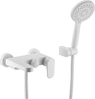 Смеситель Boheme Spectre 453-MW для ванны с душем, белый