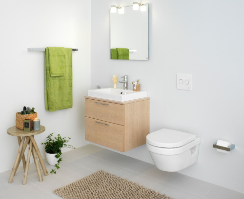 Унитаз подвесной Gustavsberg Hygienic Flush WWC 5G84HR01 безободковый фото 4