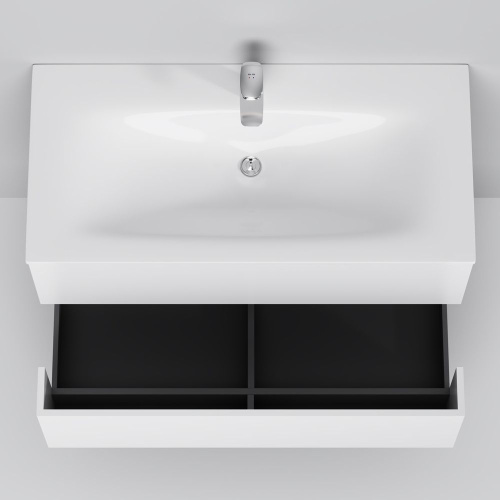 Мебель для ванной AM.PM Spirit V2.0 100 белый глянец фото 10