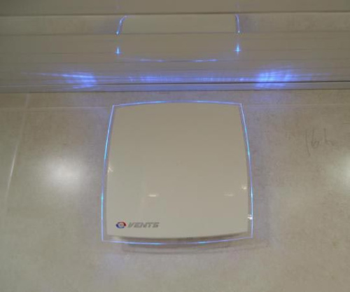 Вытяжной вентилятор Vents 100 ЛД Лайт синий фото 3