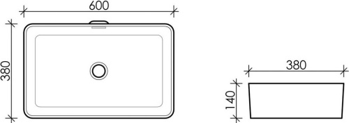 Раковина Ceramica Nova Element CN5025 фото 5