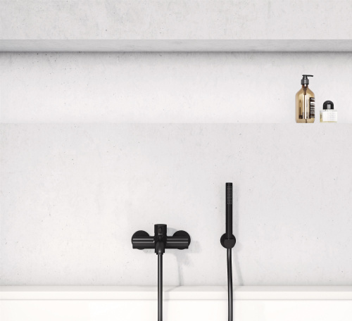 Смеситель Kludi Bozz 386913976 для ванны с душем, черный фото 2