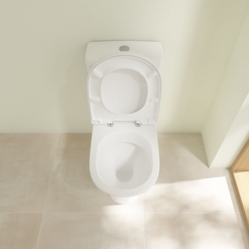Унитаз-компакт Villeroy & Boch O'Novo 56611001 альпийский белый фото 6
