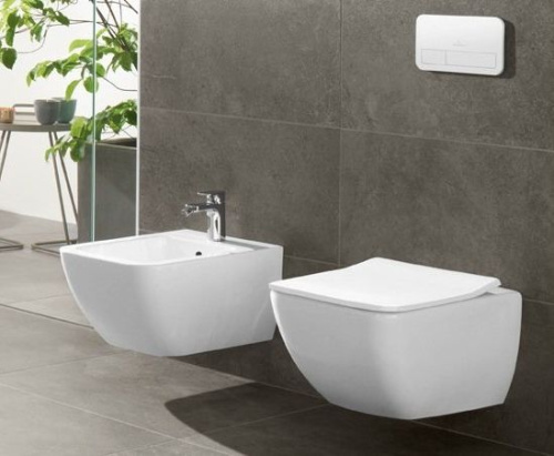 Биде подвесное Villeroy & Boch Venticello 441100R1 альпийский белый фото 3