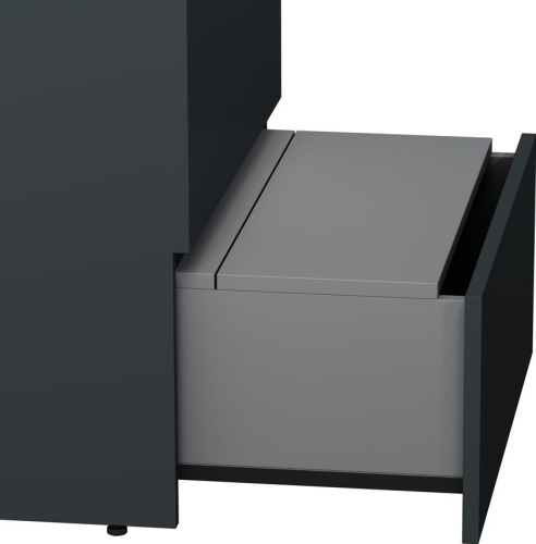 Мебель для ванной AM.PM Gem S 60 графит матовый, напольная, с 3 ящиками фото 11