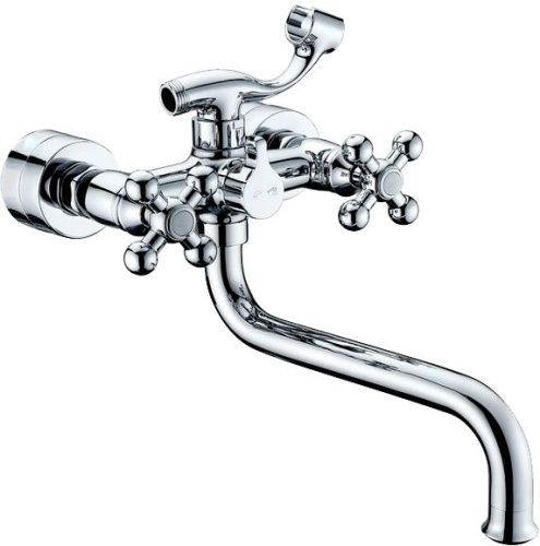 11 160 руб. Смеситель Kaiser Carlson Lux 11255 для ванны с душем фото 2 Смеситель Kaiser Carlson Lux 11255 для ванны с душем фото 2