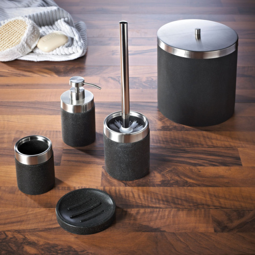 Дозатор Ridder Stone 22010510 черный фото 2 Дозатор Ridder Stone 22010510 черный фото 2