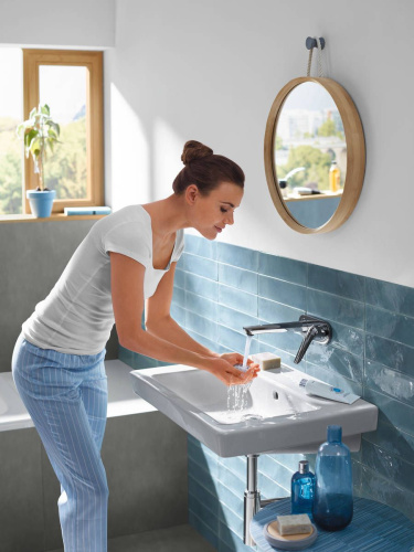 Смеситель Hansgrohe Novus 71127000 для раковины, хром фото 3