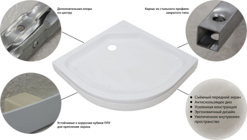 7 290 руб. Поддон для душа Triton ПД6 100х100 фото 4 Поддон для душа Triton ПД6 100х100 фото 4