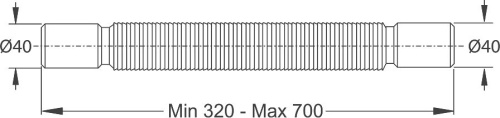 Гофра Bonomini Magikone 9340CC40B0WZ фото 2