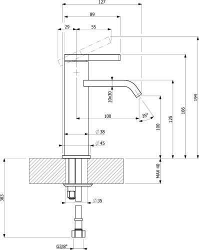 Душевой комплект Villeroy & Boch TVS1086000261 + TVW10610315261 + TVT10650115261 фото 8