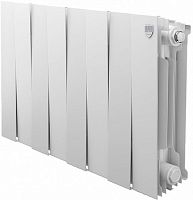 Радиатор биметаллический Royal Thermo Piano Forte 300 bianco traffico, 8 секций