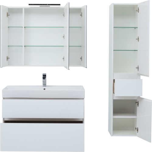 Мебель для ванной Aquanet Бруклин 100 фото 9