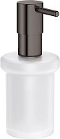 Дозатор Grohe Essentials 40394 темный графит, глянец