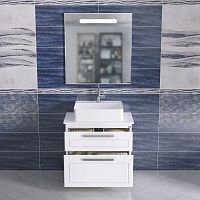 Мебель для ванной СанТа Нептун 80 напольная, со столешницей