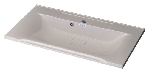 Мебель для ванной СанТа Омега 100 напольная белая без доводчиков фото 4