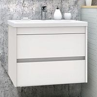 Мебель для ванной Art&Max Family 75, подвесная, Bianco Lucido