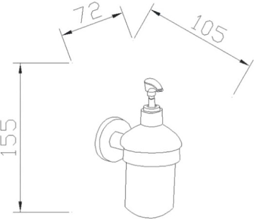 Дозатор Sapho Samba SB119 фото 2