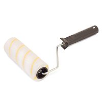 COLOR EXPERT 84664912 валик с ручкой для В/Д красок и грунтовок, полиэстер ворс 12 мм (41х250мм)