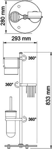 Стойка Wasserkraft K-1256 фото 4