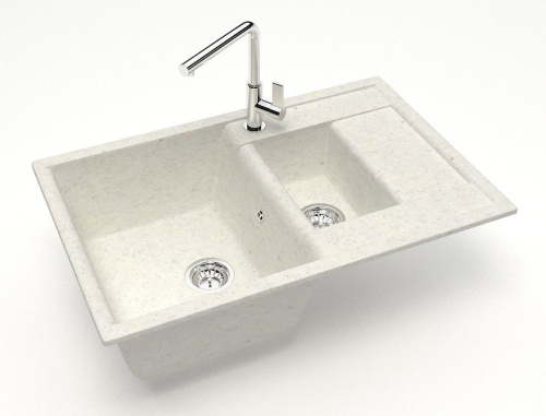 Мойка кухонная ZETT lab. T210Q007 хлопок фото 2